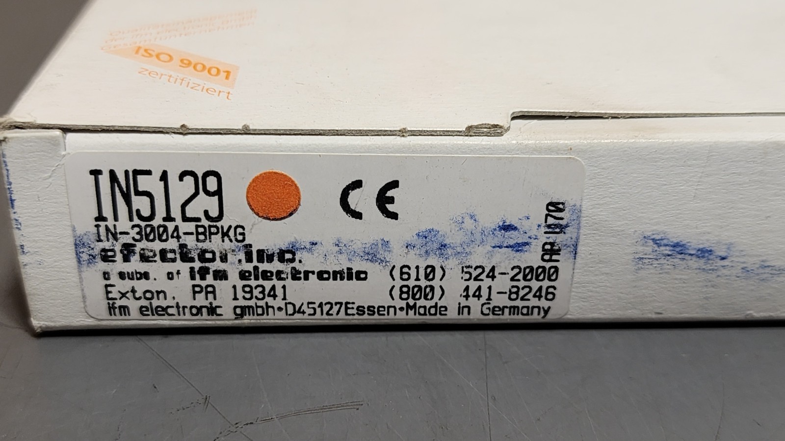 IFM Efector IN5129 IN-3004-BPKG Inductive Sensor 10-36VDC *USA Seller*