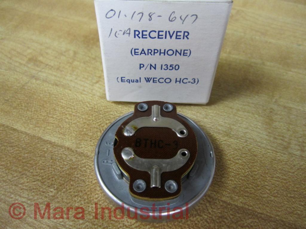 Audio-Sears 1350 Earphone Element BTHC3