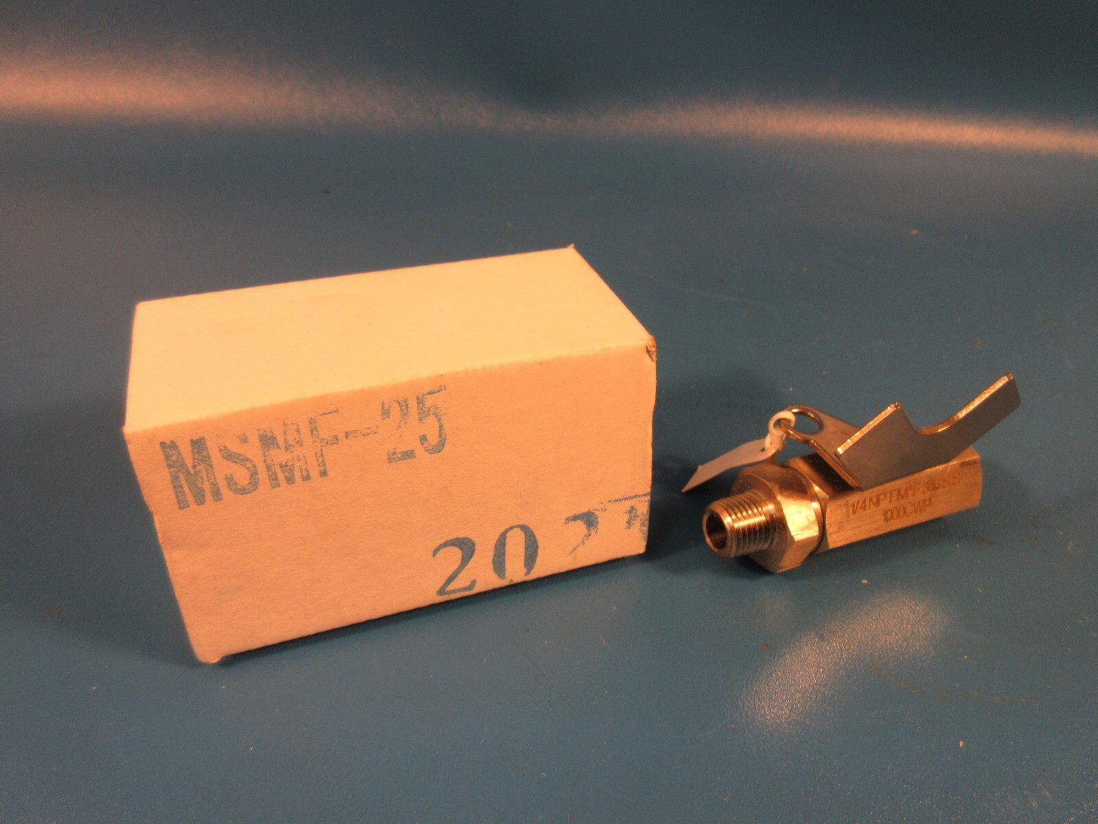 Midwest Control MSMF-25, 1/4″ Pipe, Full Port, Stainless Steel Miniature Ball Va