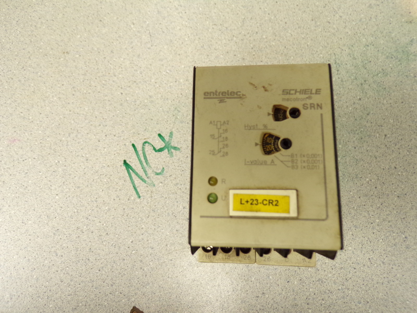 Schiele Mecotron Electrelec Current Monitoring Relay 2 C/O A1/A2:AC 220-240V
