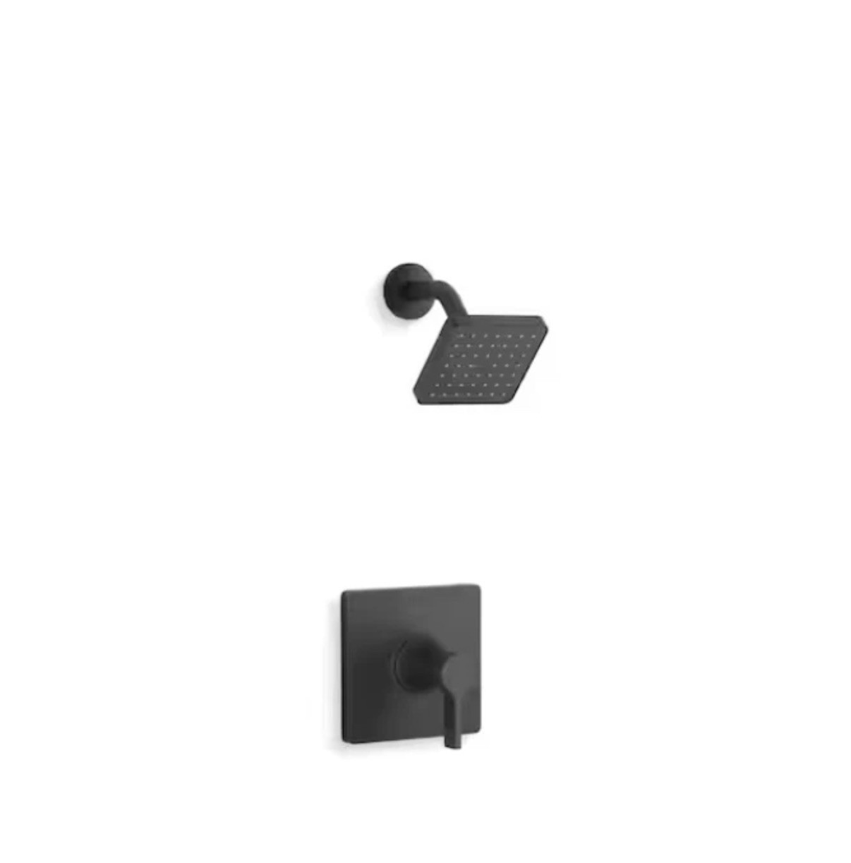 Kohler Venza TS2812-4G-BL Shower Faucet Trim Kit – Matte Black, 1‑Handle