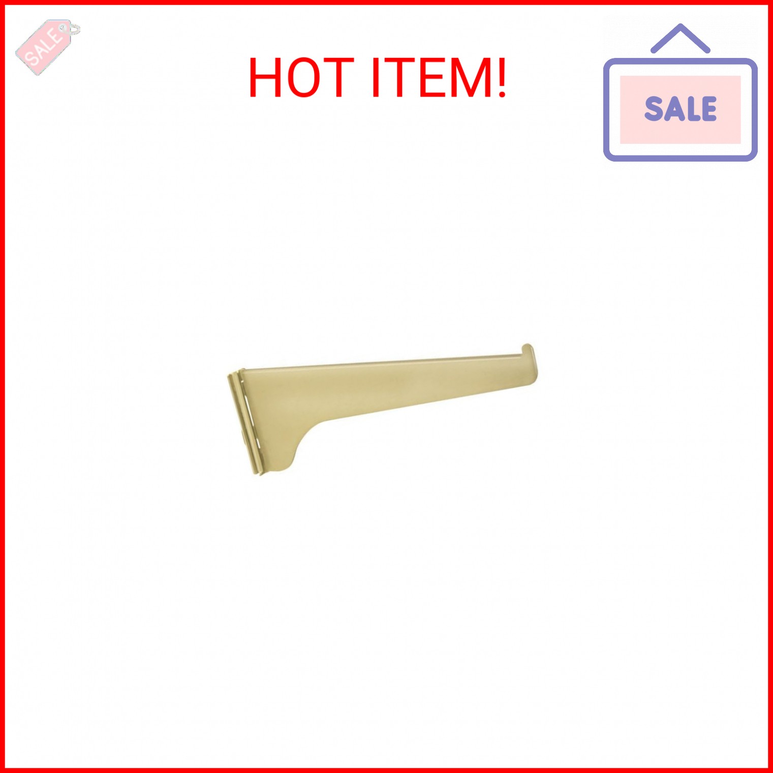 Knape & Vogt 180BR 10″ Shelf Bracket