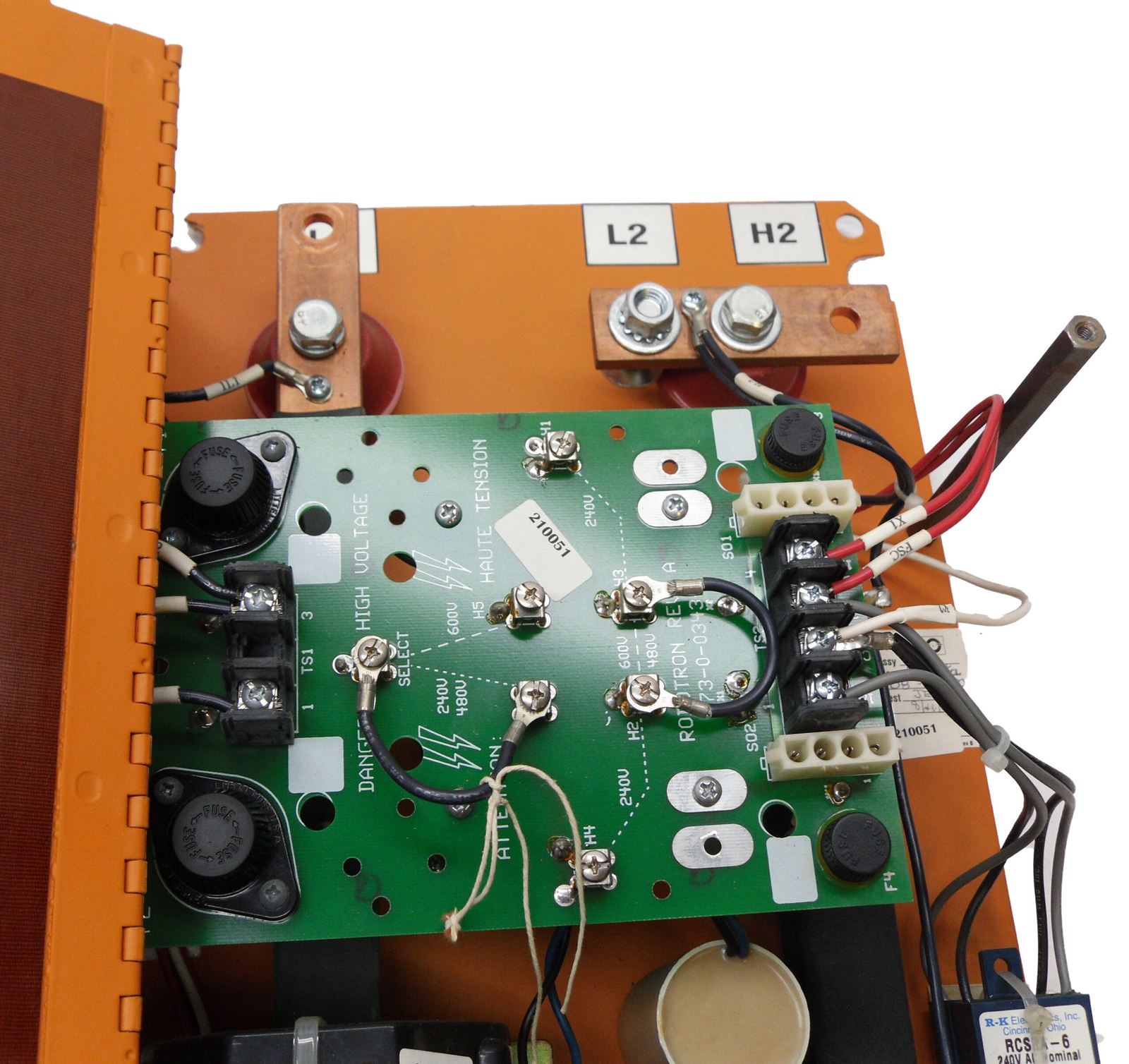WTC T2050 KIT RESISTANCE WELDING CONTROL PANEL 480VAC 1PH 60HZ 810K205001 *READ*