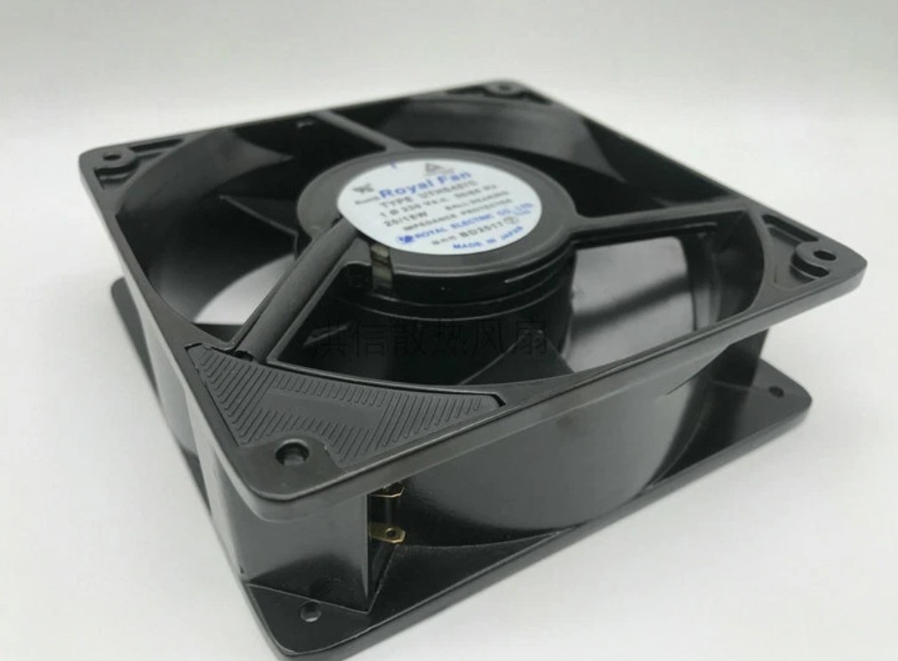 1pcs ROYAL FAN UTHS457C 230V 20/18W 12038 12CM full metal fan
