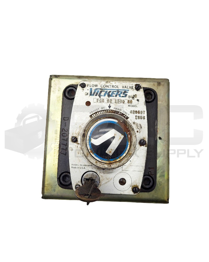 VICKERS FCG 02 1500 50 FLOW CONTROL VALVE 420607