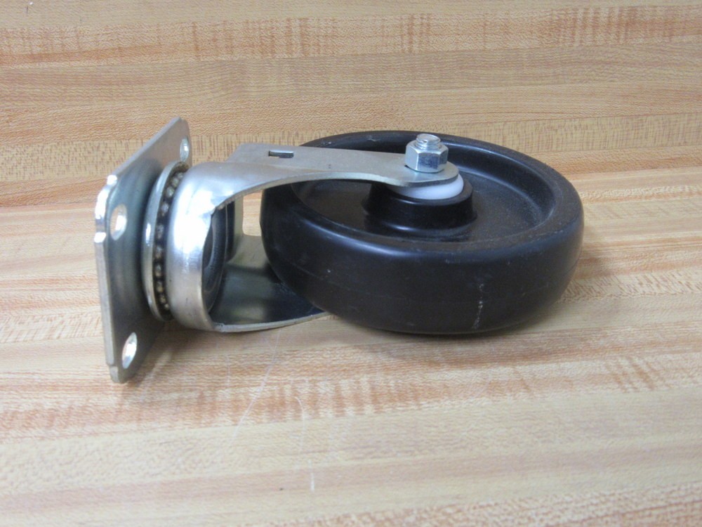 Grainger 4W913 Sanitary Plate Caster 4W913B (Pack of 2)