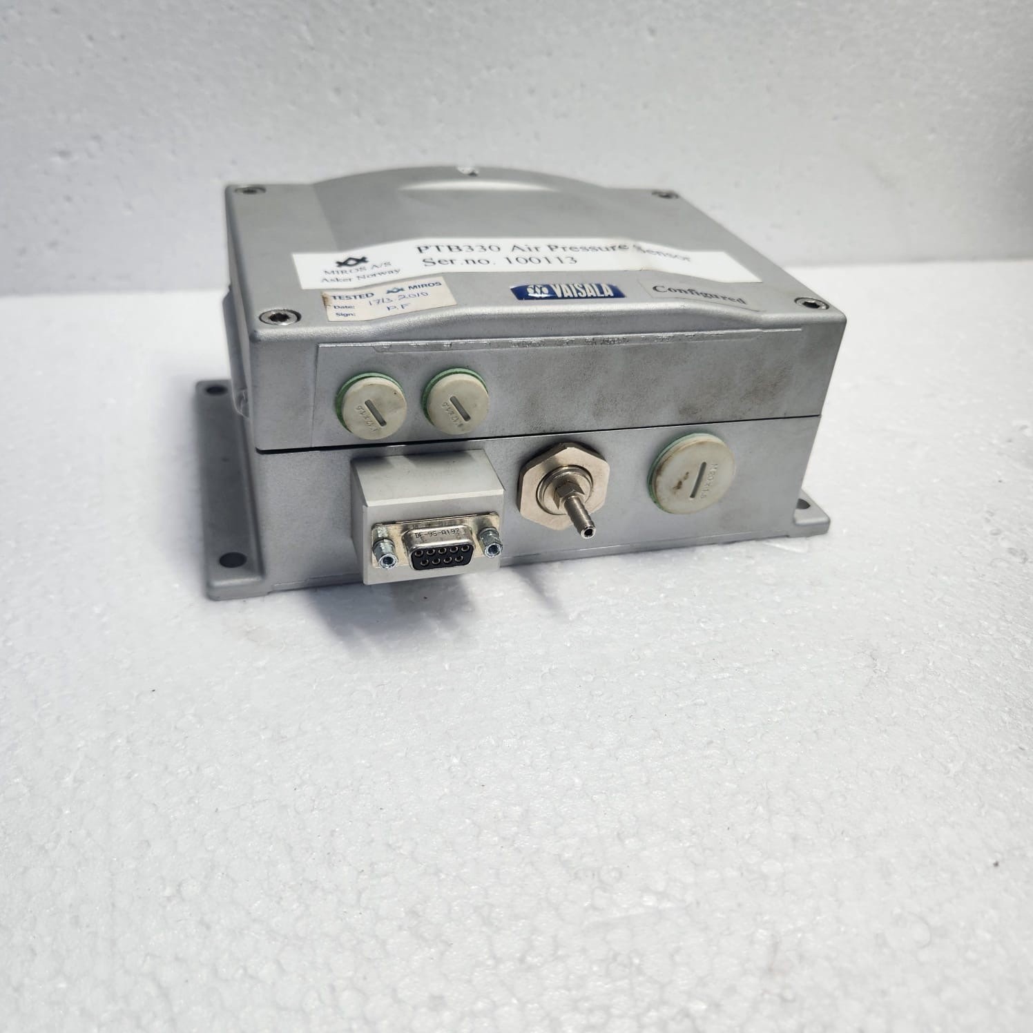 VAISALA DIGITAL BAROMETER PTB330 PRESSURE RANGE 500…1100 hPa SUPPLY 10…35VDC