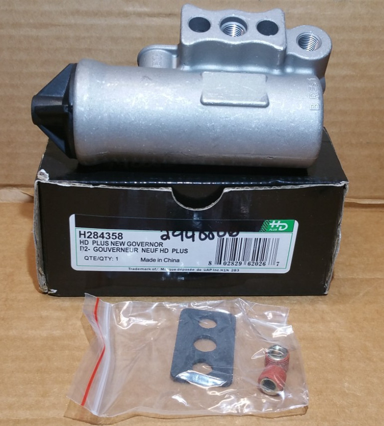 Genuine HD Plus H284358 Air Brake Compressor HD Plug Governor
