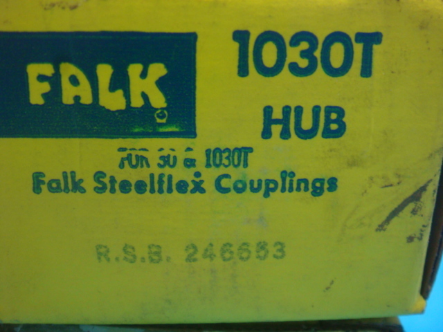 NEW FALK STEELFLEX COUPLINGS 1030T HUB, NEW IN BOX