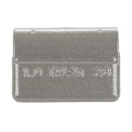 Perfect Equipment Talz-020 Wheel Weight, Truck Zinc, 2 Oz, Pk25
