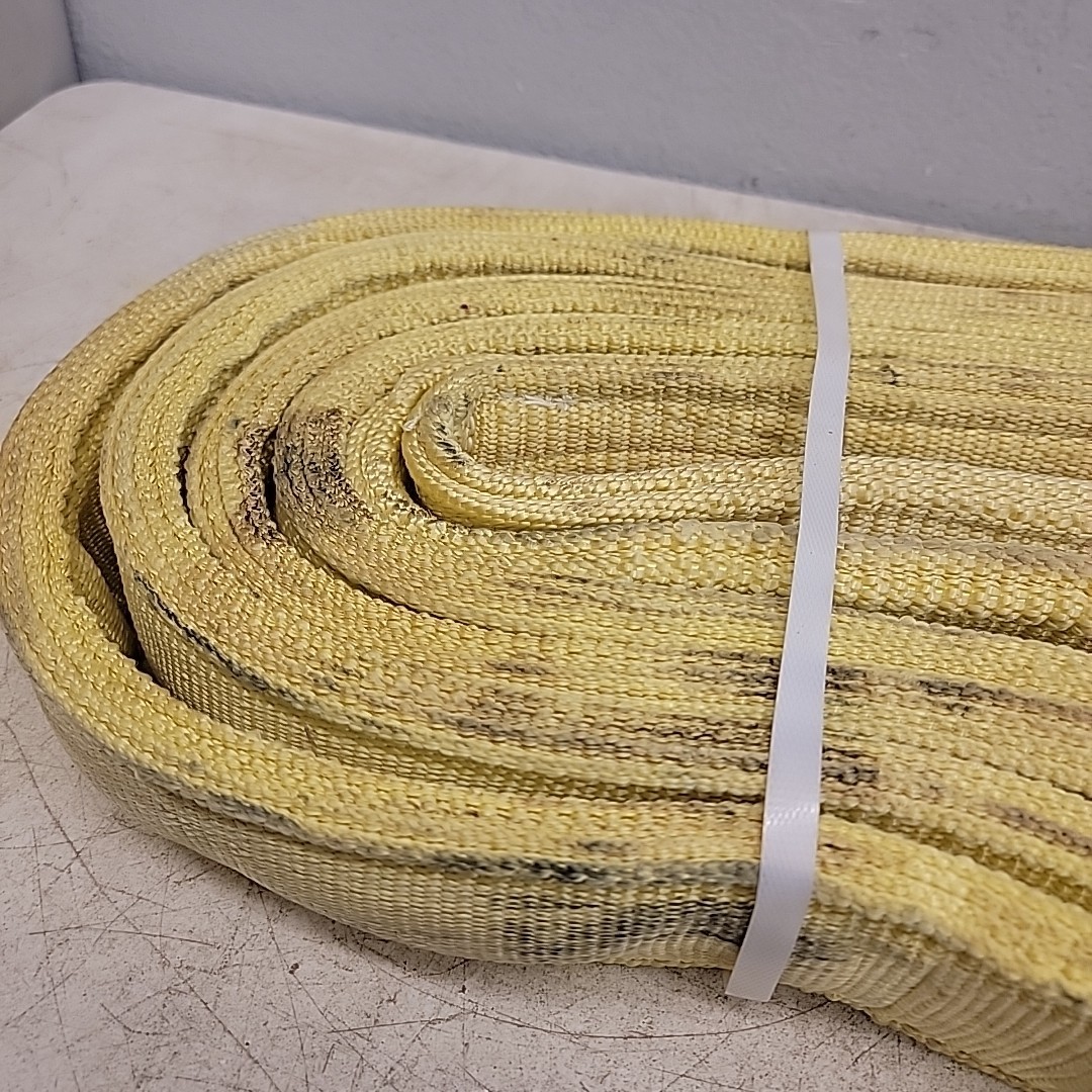 Stren-Flex Eef-4-904-20 Synthetic Web Sling, Type 3, 20 Ft L, 4 In W, Nylon,