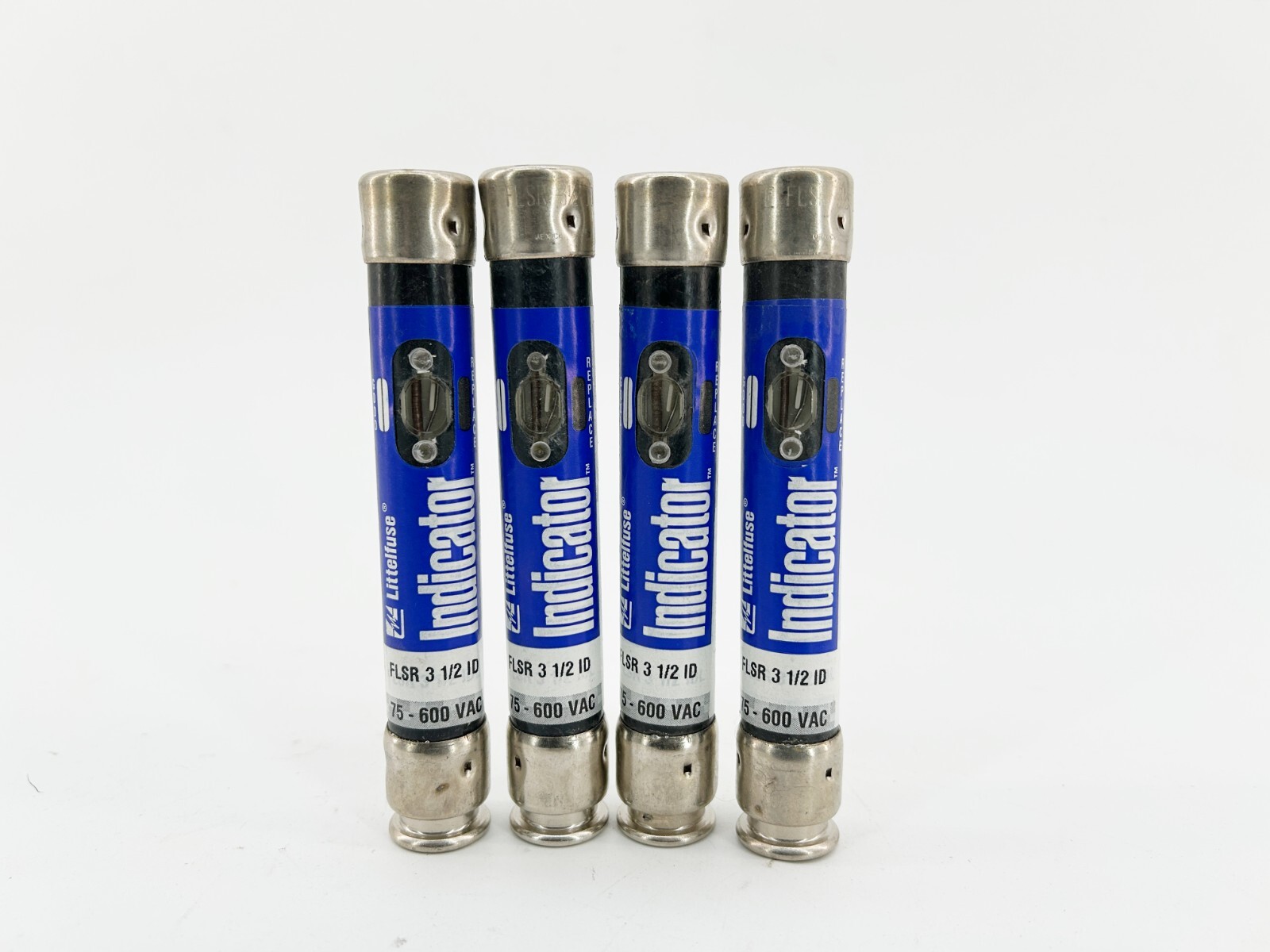 New Lot of 4 FLSR-3-1/2-ID Time Delay Fuse 3.5A 600V Class RK5- No Box
