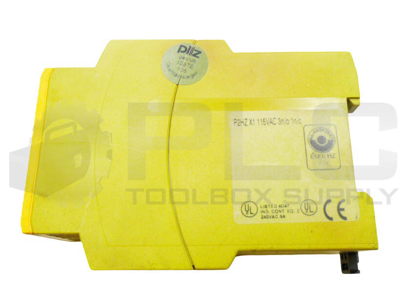 PILZ P2HZ X1 115VAC 3N/O 1N/C SAFETY RELAY 115VAC 50/60HZ P2HZ X1 774435