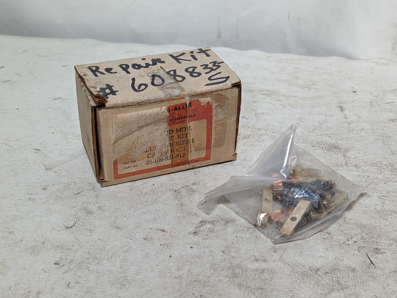 Reliance Electric repair kits: 608833S x3, K-260, K-258, Ward Leonard 5M19, 11-0