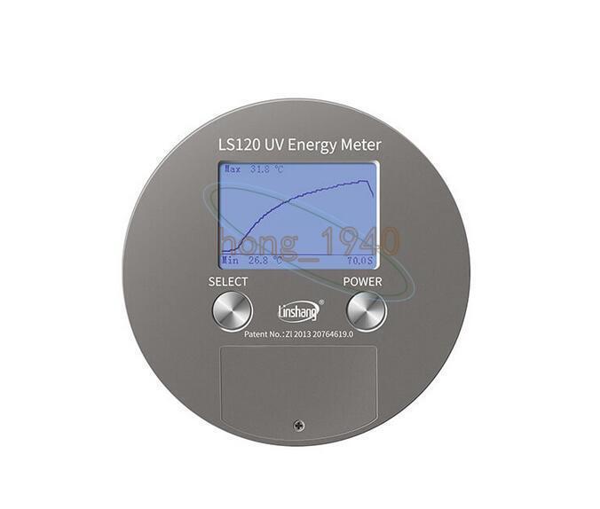 1PC New UV Energy Meter UV irradiance and temperature UV Energy meter LS120
