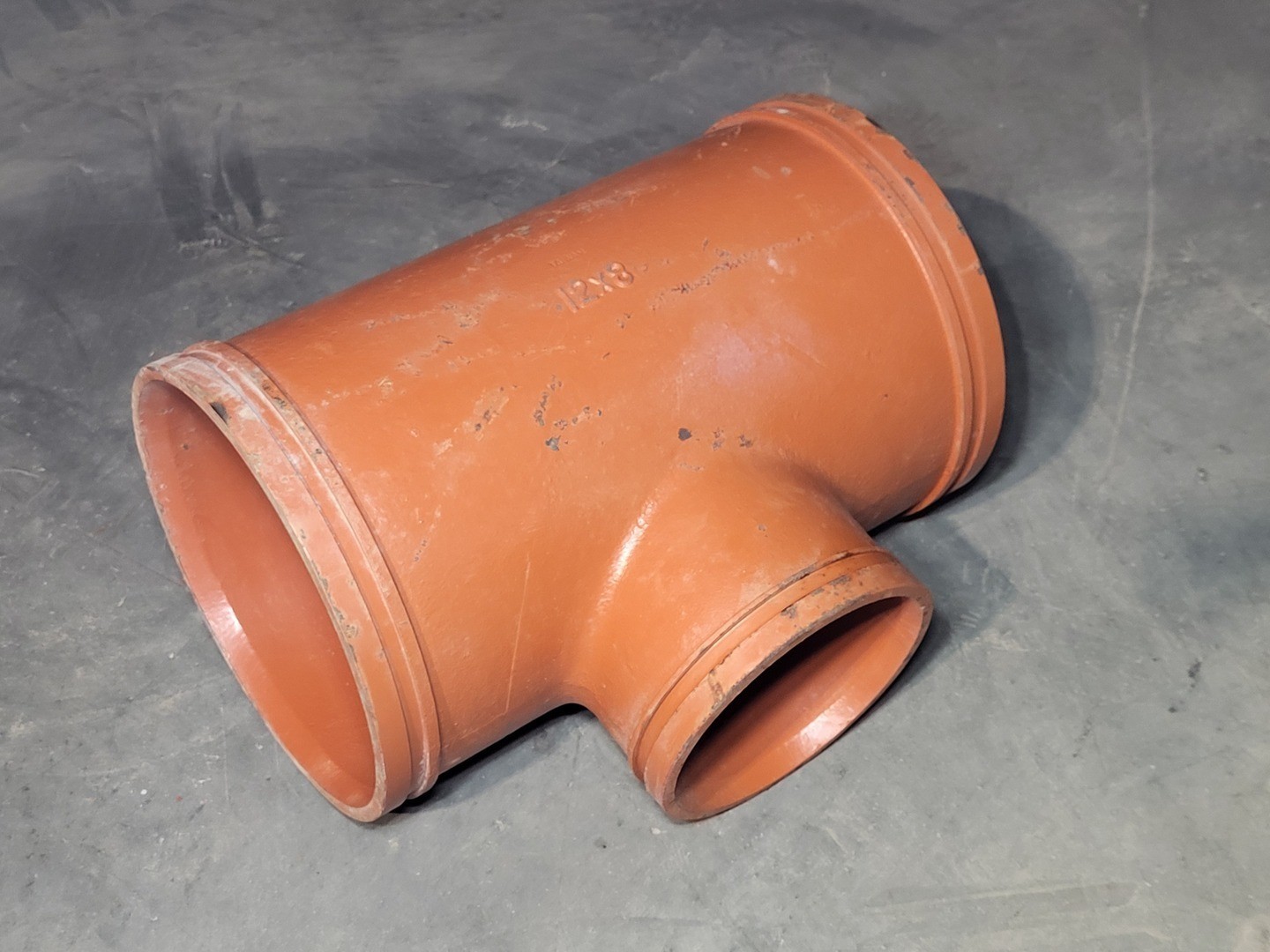 SURPLUS NEW SHURJOINT 7121 12″x12″x8″ Grooved End Reducing Tee Fitting – Parts