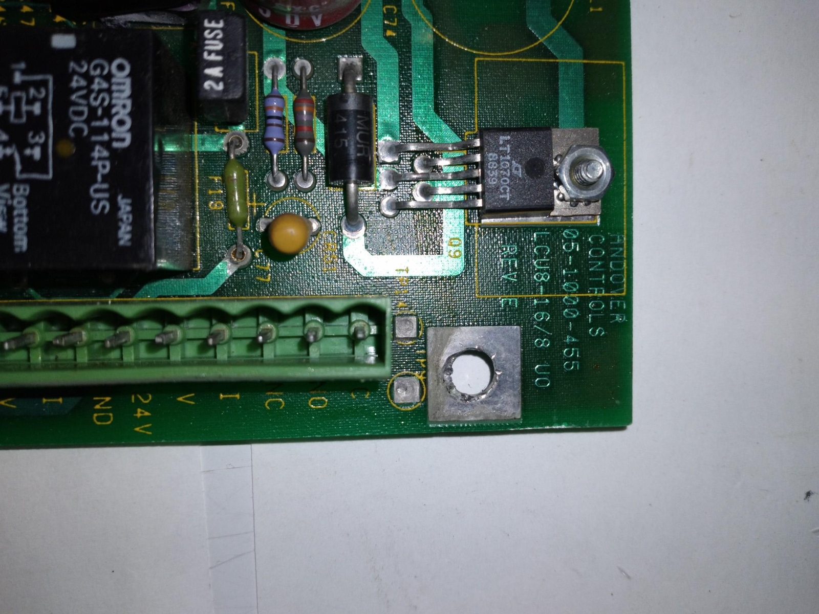 ANDOVER CONTROLS 05-1000-455 LCU8-16/8 REV E