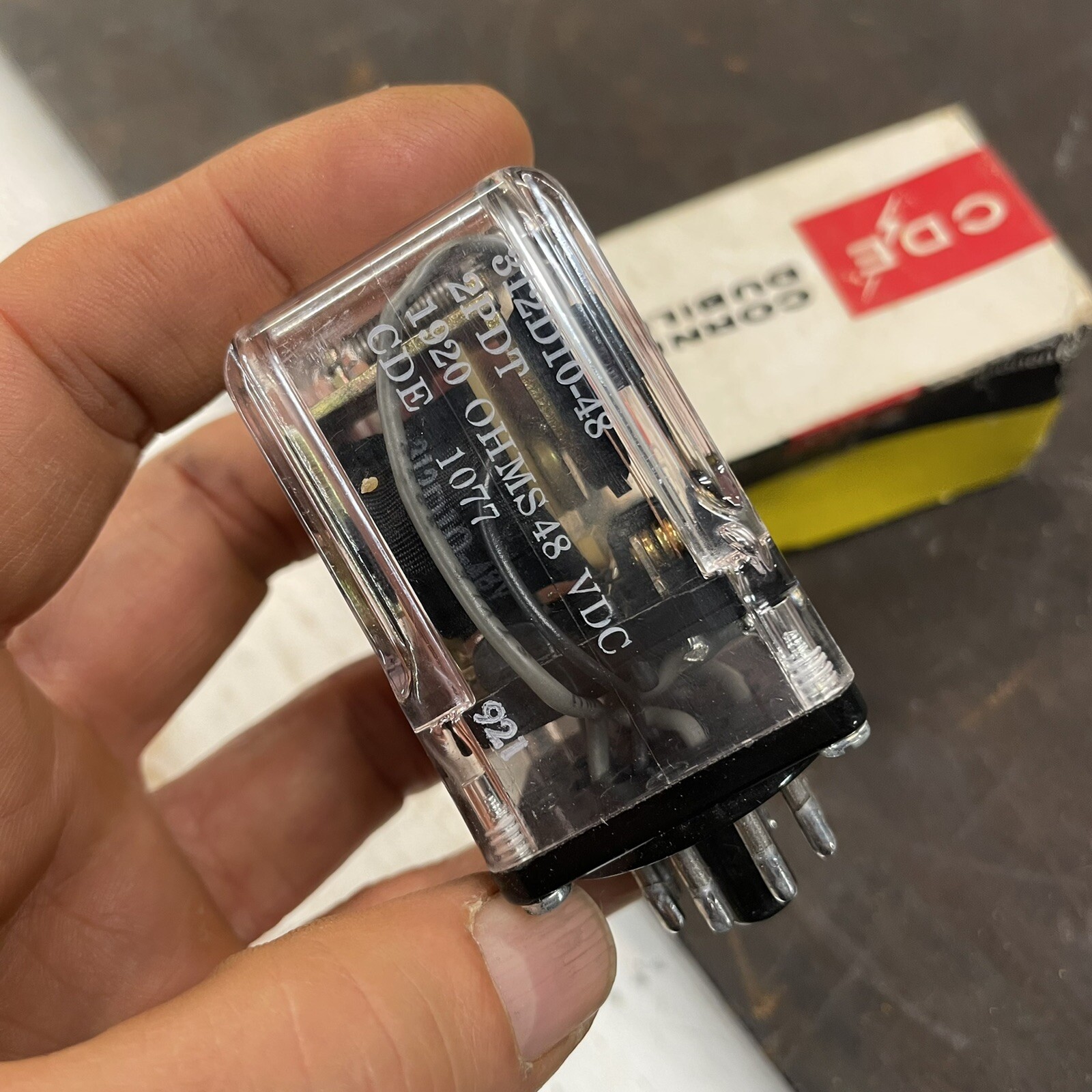 CORNELL DUBILIER ELECTRONICS 312D10 110VAC