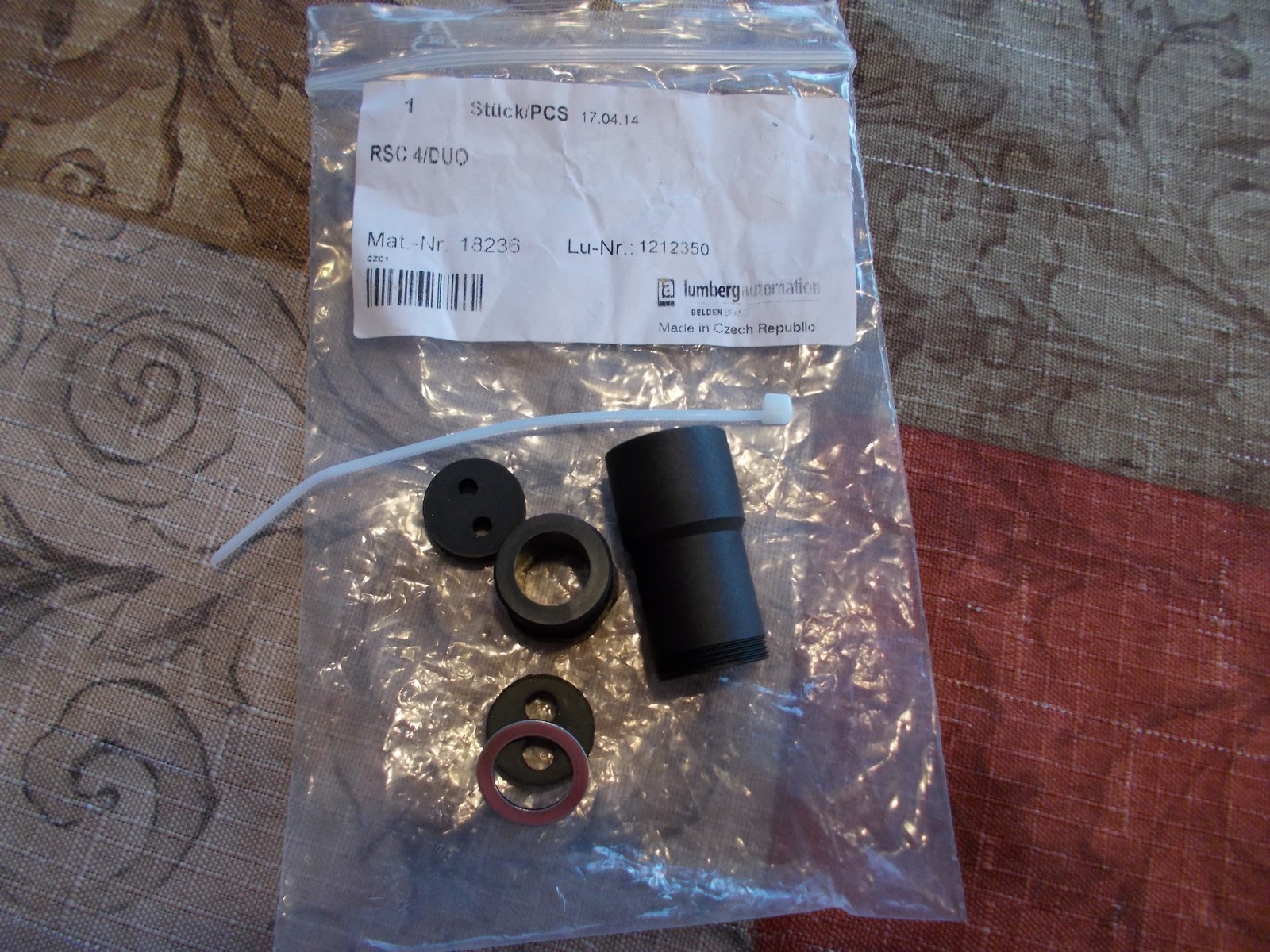 NEW Lumberg Automation RSC 4/DUO Circular Sensor Connector *FREE SHIPPING*