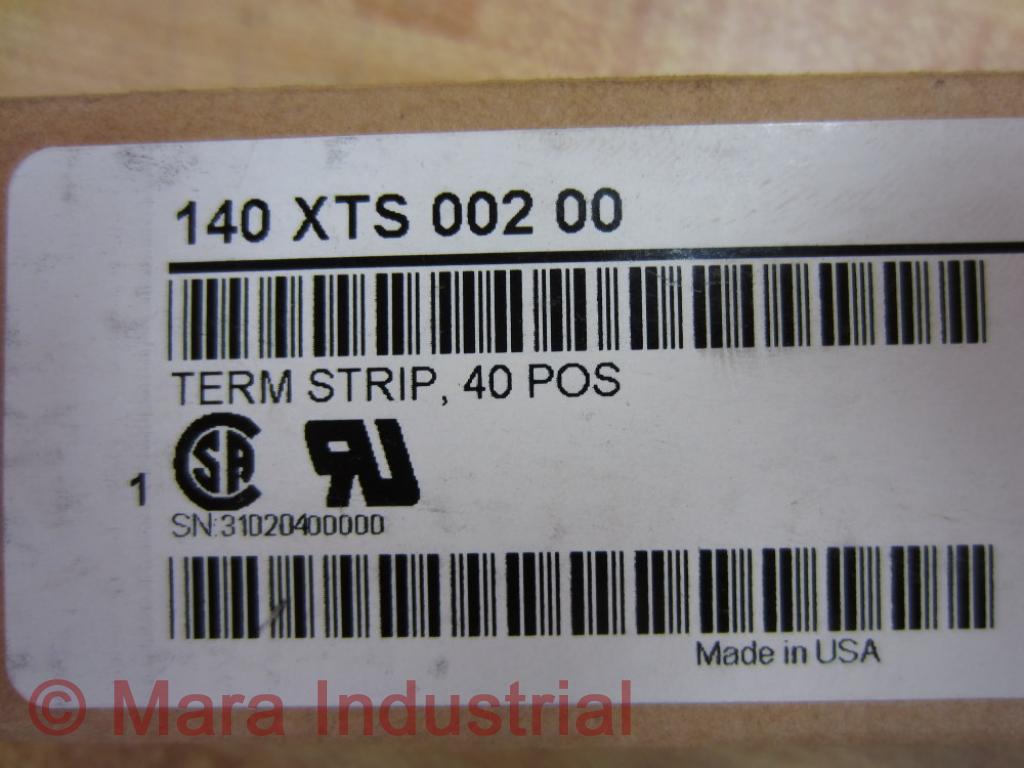 Schneider 140 XTS 002 00 Terminal Strip 140XTS00200 (Pack of 3)