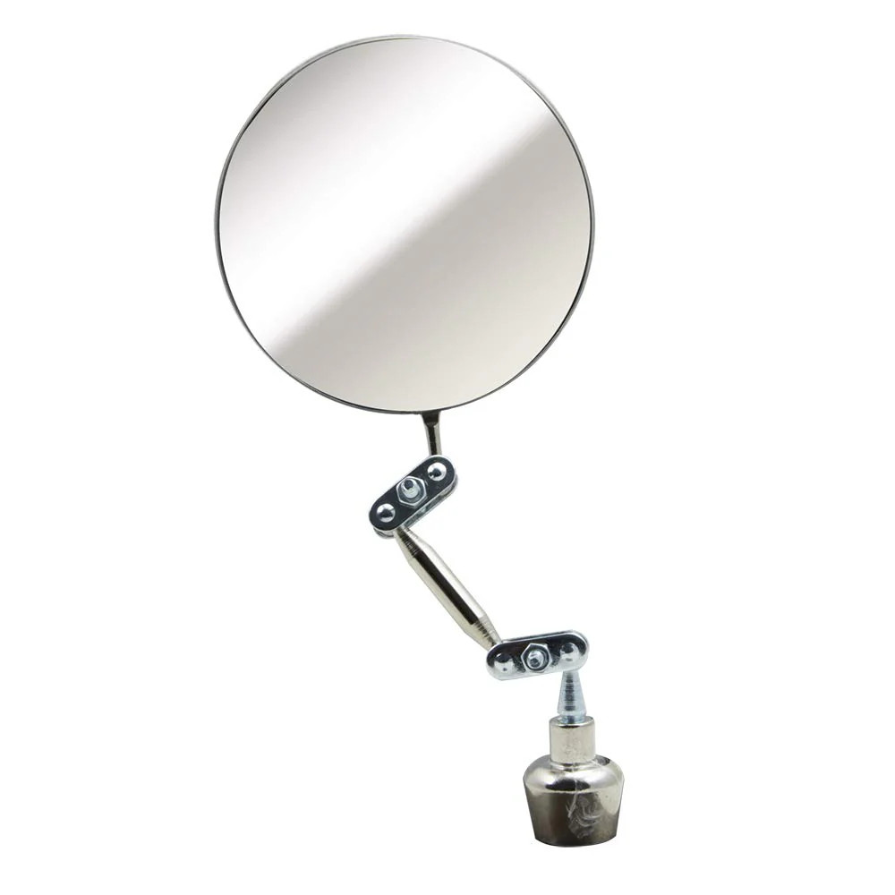 Ullman S-2X Magnetic Base Inspection Mirror, 3-1/4 Diameter