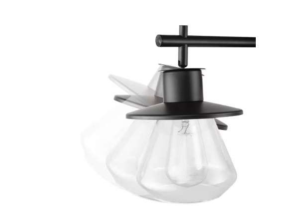 H B Redfield 2 Ft. 3-Light Track Dark Bronze Fixed Track Lighting Kit