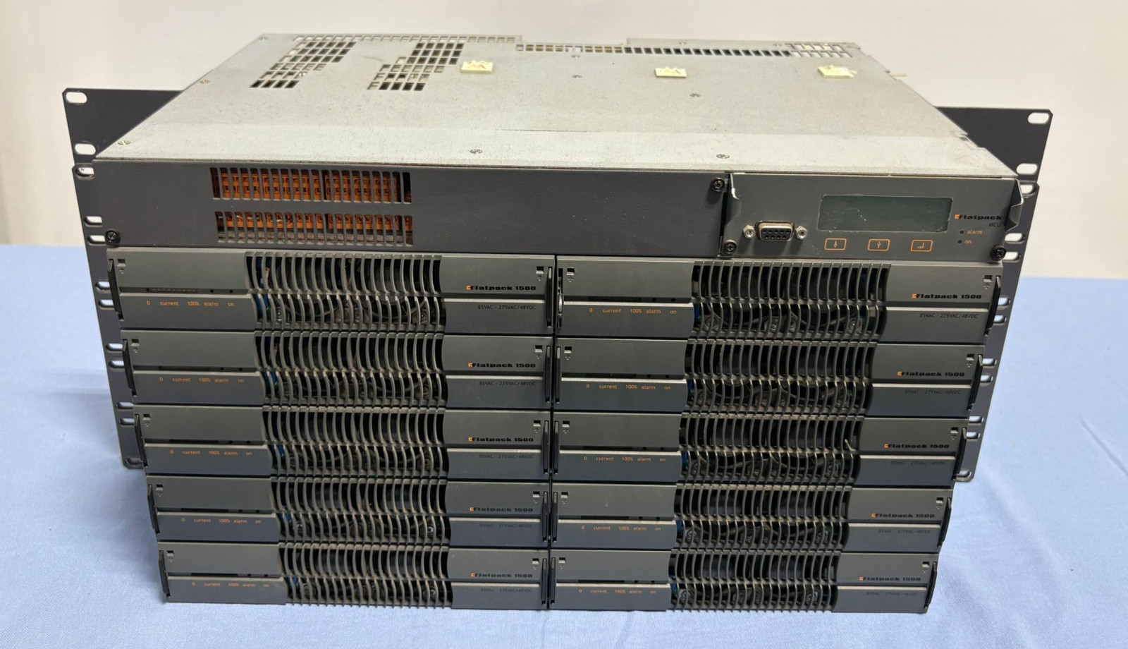 Eltek Energy Flatpack 1500 Power Rack w/ MCU Control Module