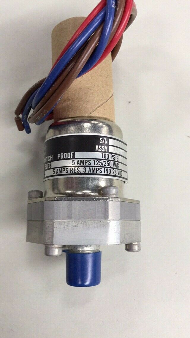 ITT Neo-Dyn 115P1C3-420 Pressure Switch 160 psig 5 amp 125/250 VAC
