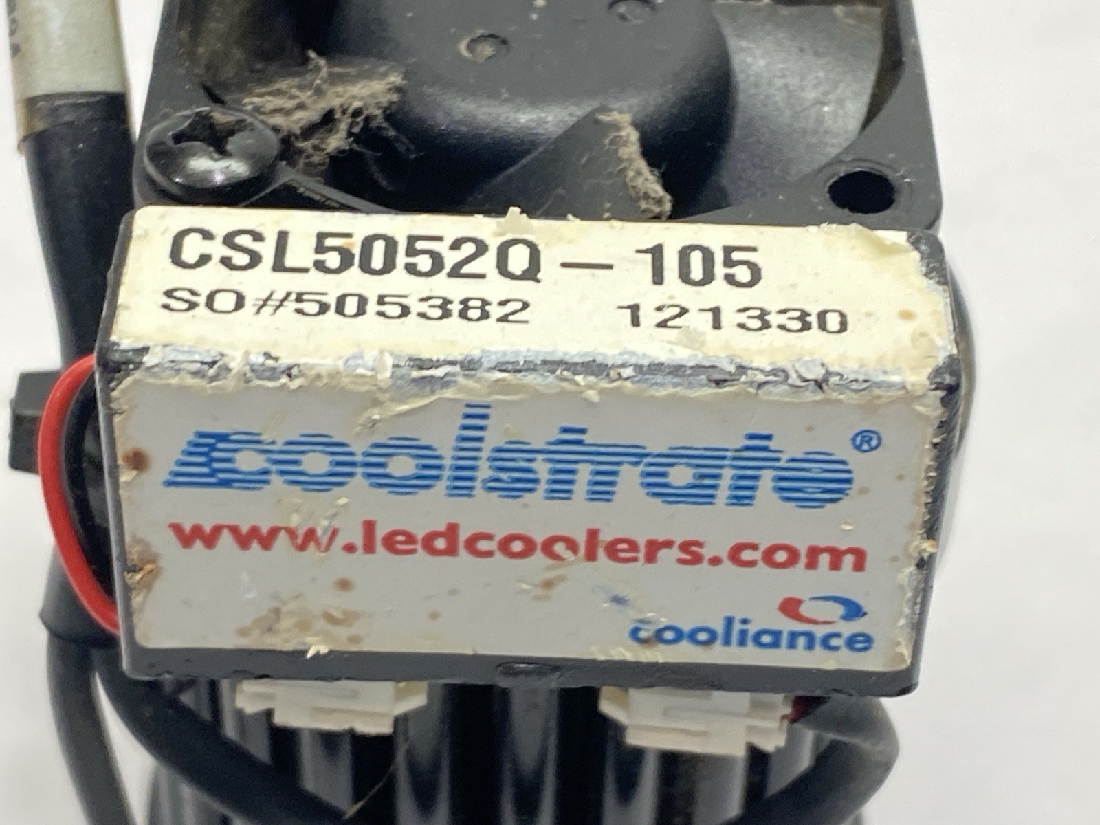 Cooliance CSL5052Q-105 Coolstrate Active LED Cooler Heatsink