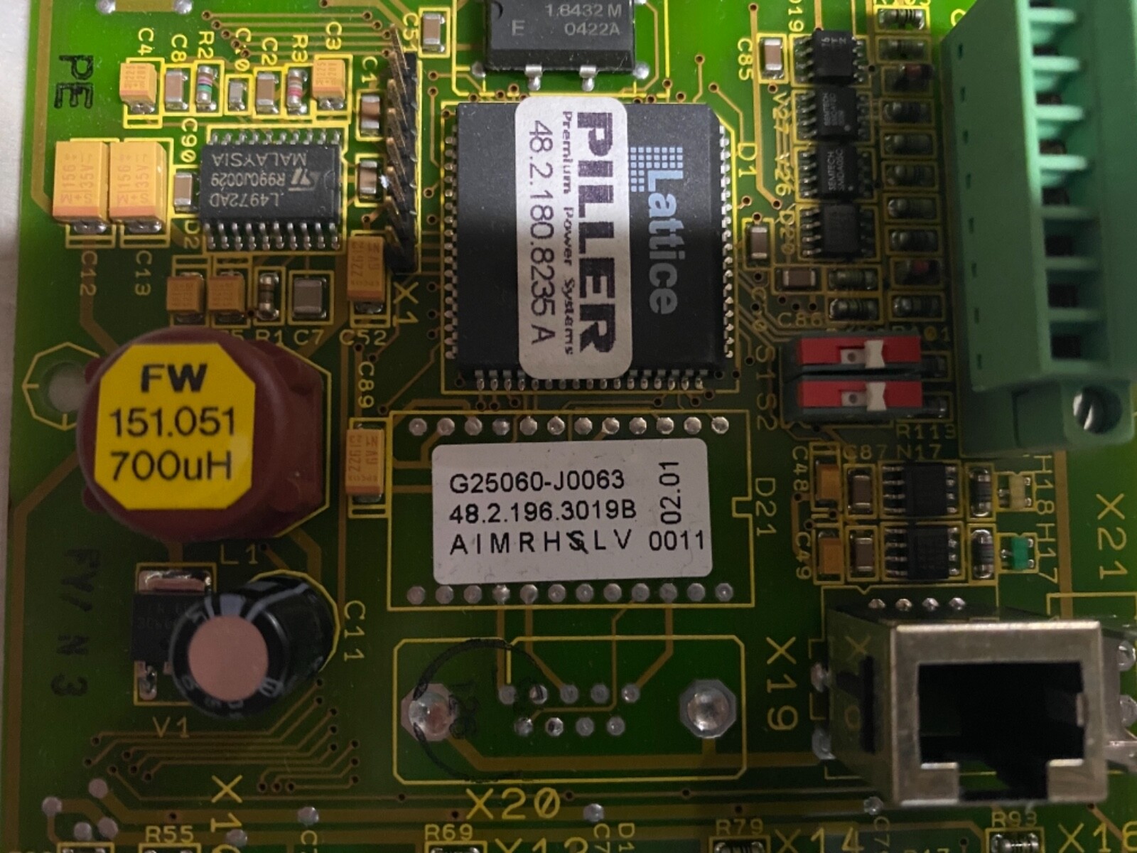 CIRCUIT BOARD G25060-J0063 / 48-2-180-8235 A