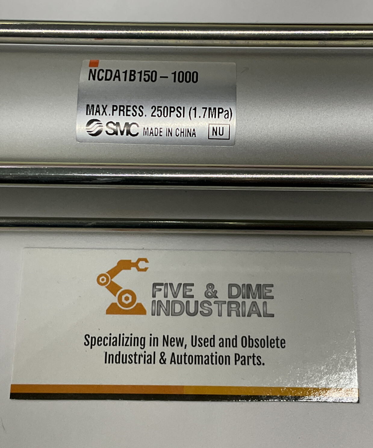 SMC NCDA1B150-100 250 PSI Max Pneumatic Cylinder
