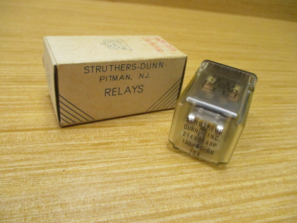 Struthers Dunn 214XBX48P Relay 120V