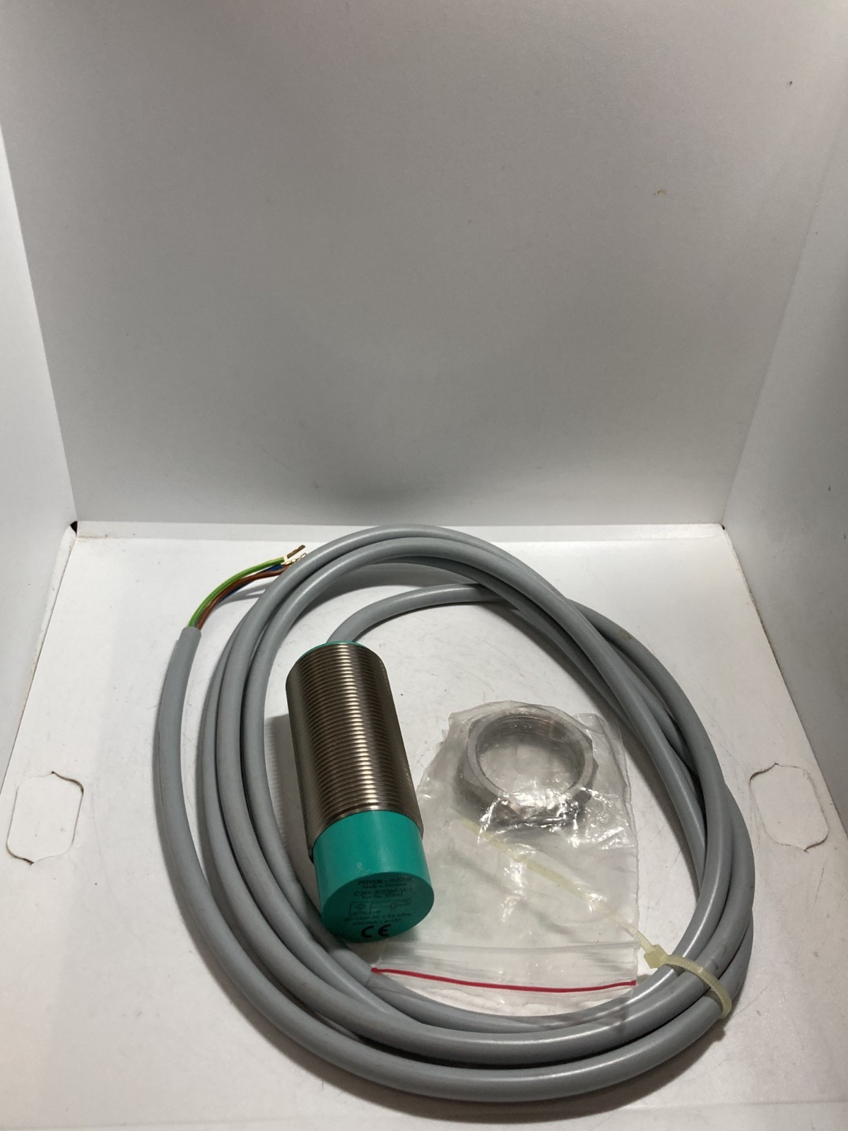 PEPPERL+FUCHS CJ10-30GM-WS PROXIMITY SENSOR (37645) 20-253VAC 45-65HZ 200MA NNB