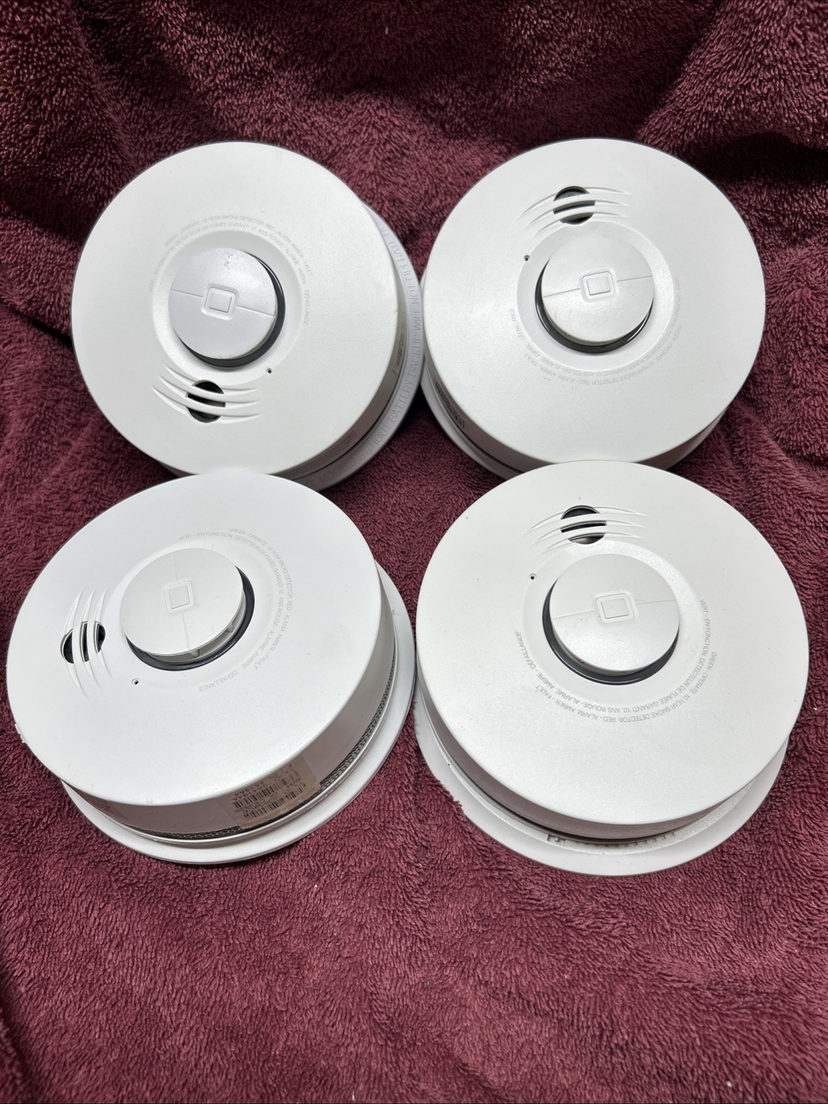 Interlogix SDX-135Z Smoke Detector with Heat & Freeze Sensor. LOT OF 4!!!