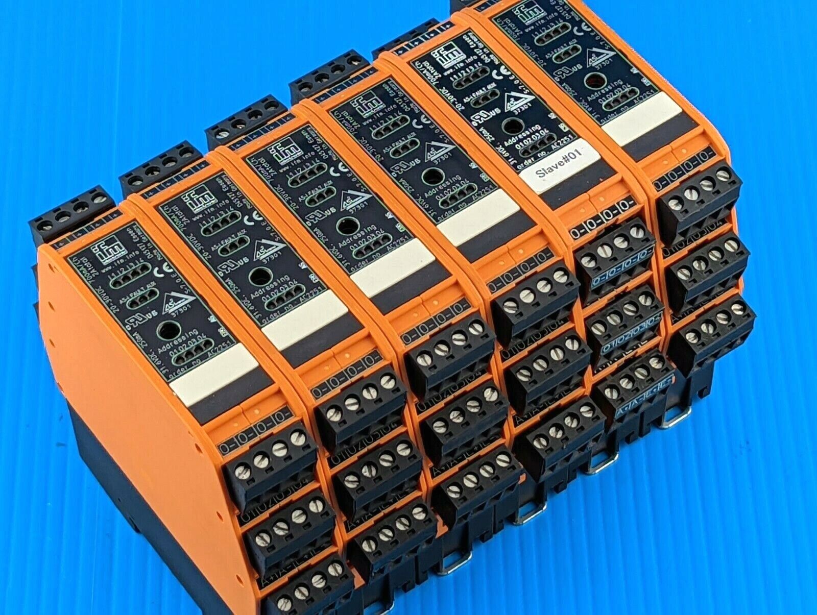 IFM Electronic AC2251 Interface Control Cabinet Module, D45127, Lot of 6