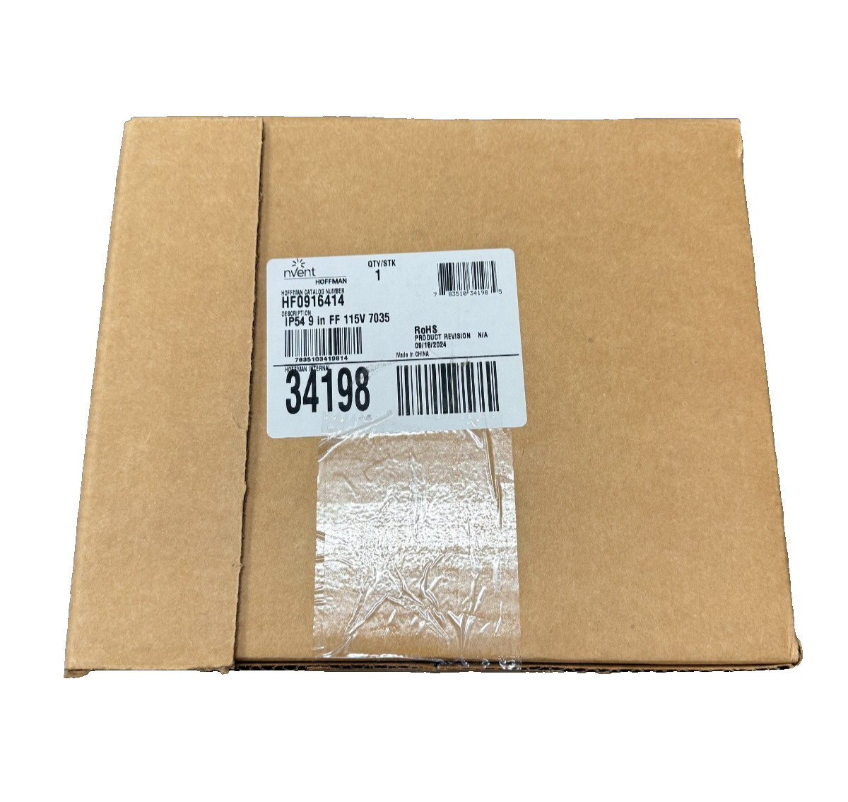 Hoffman HF0916414 HF09 Filter Fan Type 14AMP 50/60 HZ