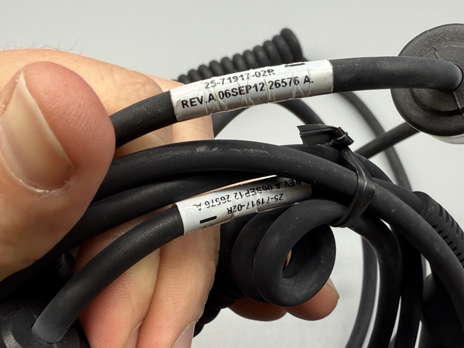 LOT of 2 MOTOROLA 25-71917-02R Universal Cable Assembly (VC5000/LS3408, RS232)