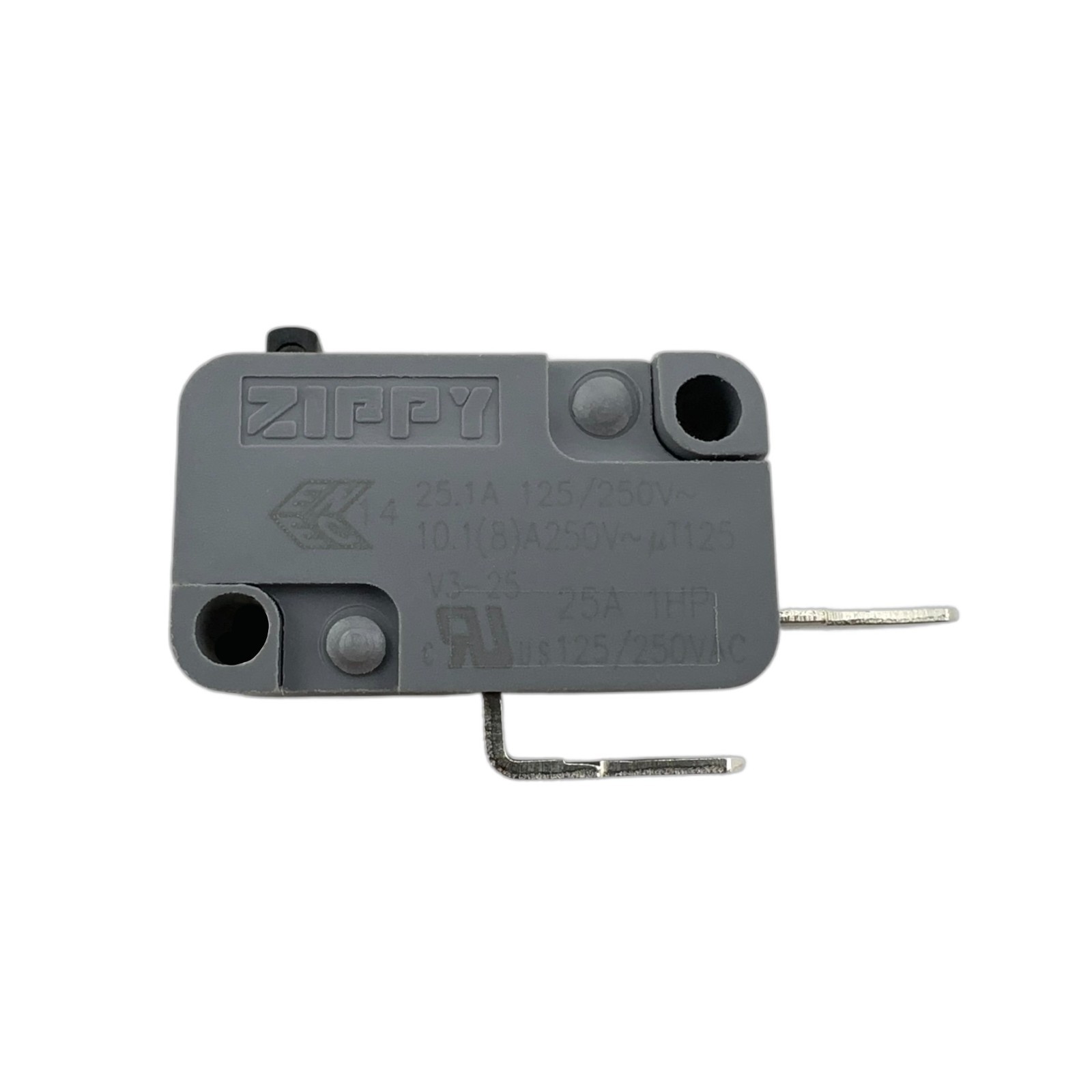 ZIPPY V3-25 Micro Limit Switch 2-Pins 25A 125/250VAC Normally Open