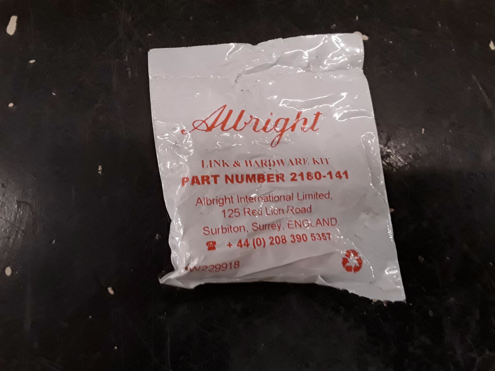 Albright Link and Hardware Kit 2180-141