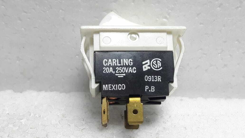Switch 411496-B1 for Hobart Electric HCR40 Carling 0913R – 20A 250VAC – 4pc lot
