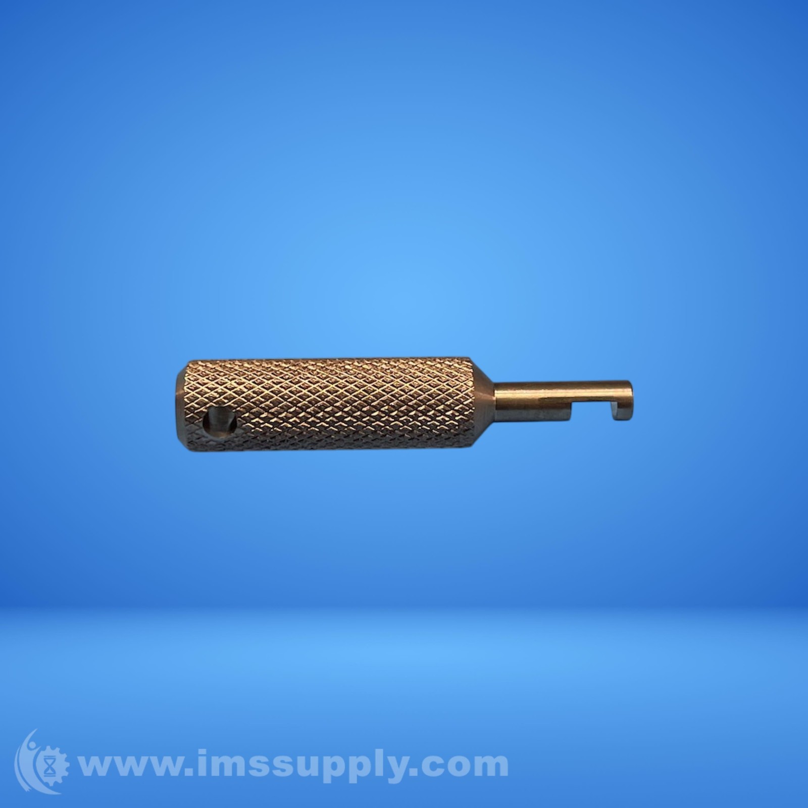 2 inch x 1 inch x 1 inch Stainless Steel Knurled Adapter FNIP