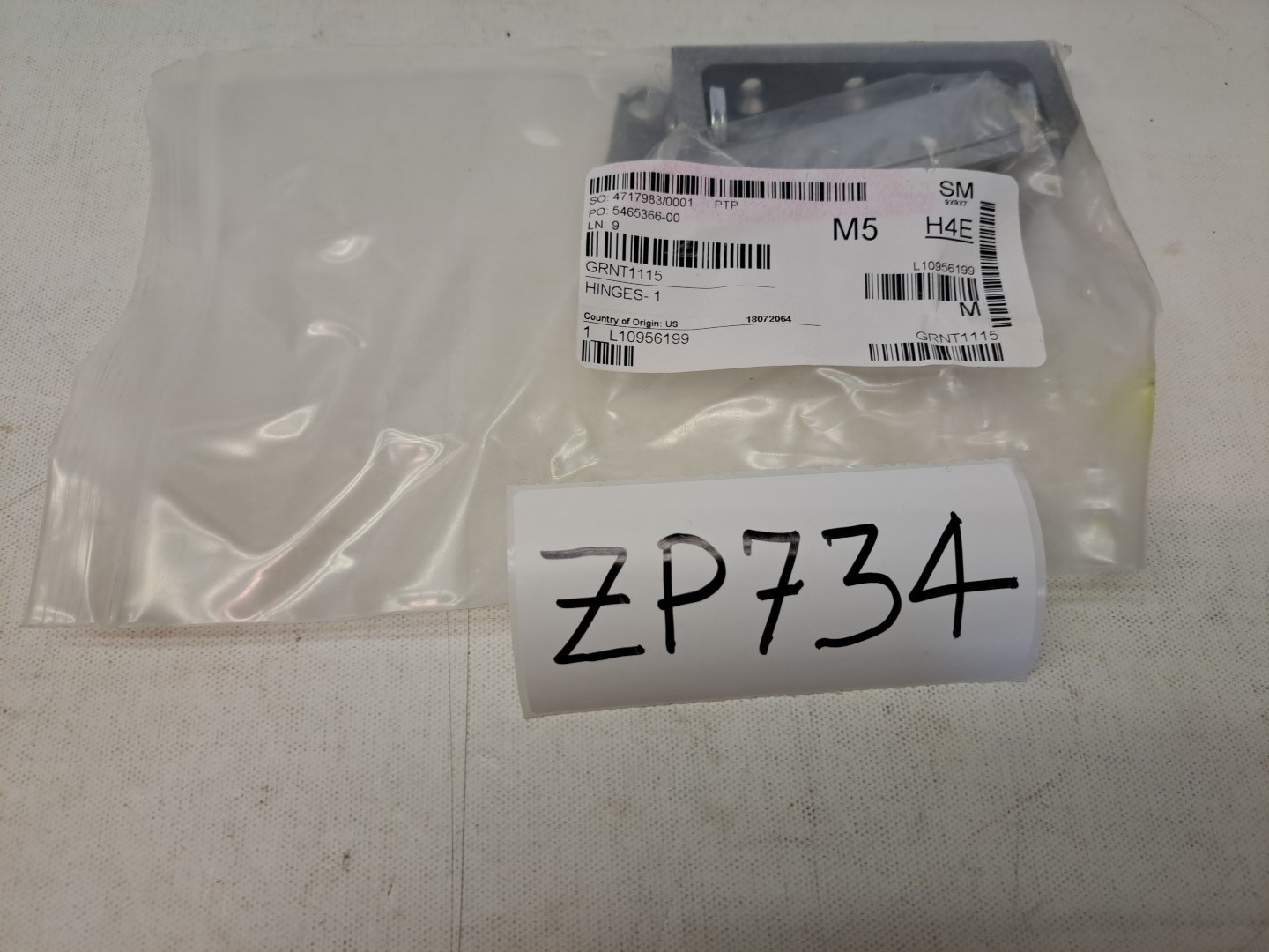 Groen GRNT1115 single hinge NEW, no box