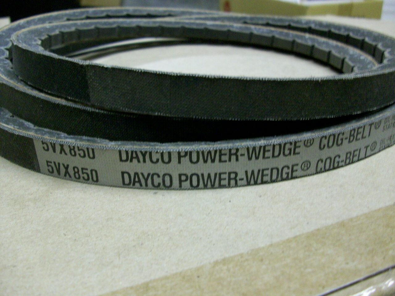 5VX850 DAYCO POWER-WEDGE COG-BELT