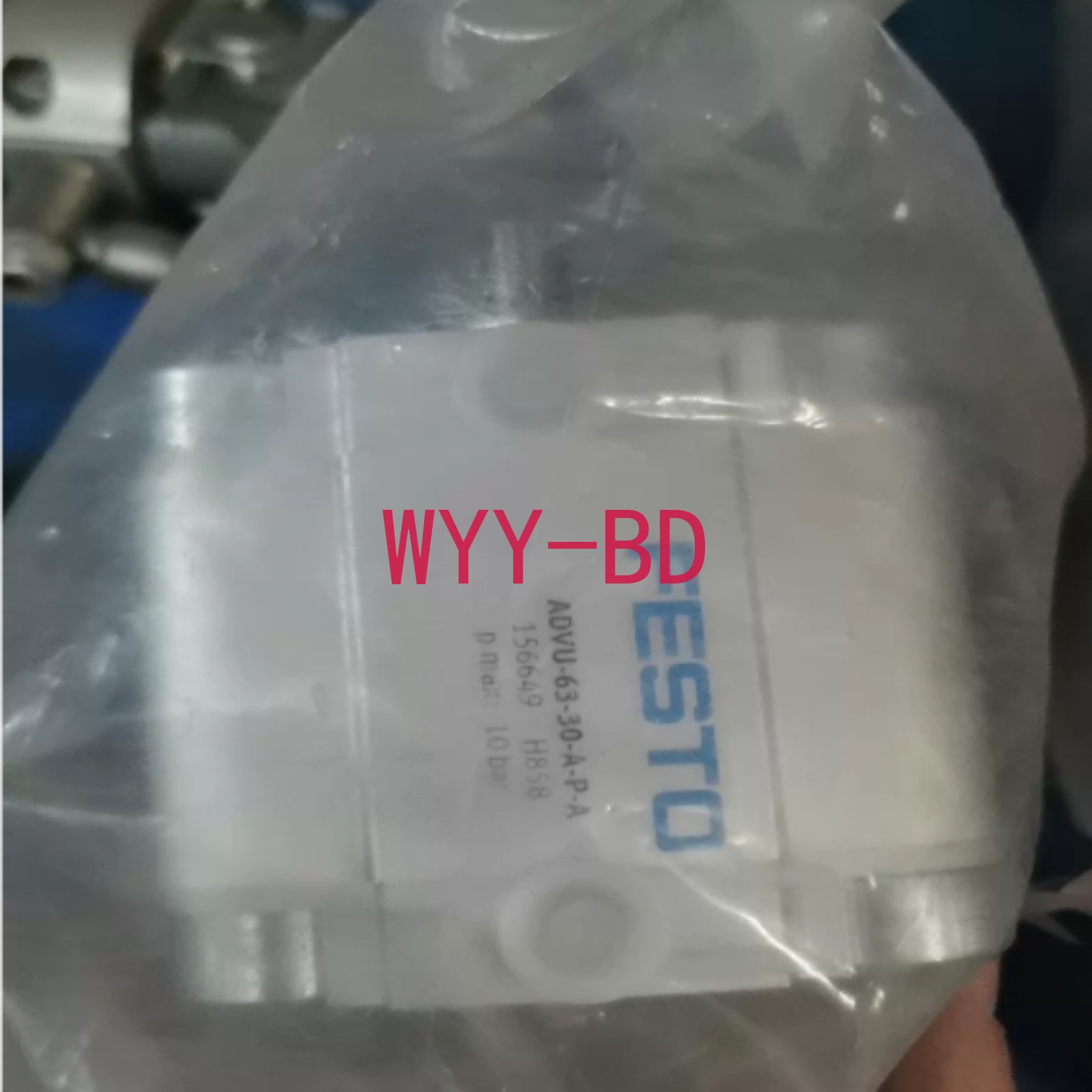 1PCS NEW FESTO-ADVU-63-10-A-P-A 156645 Compact Cylinder Freight Free Ship