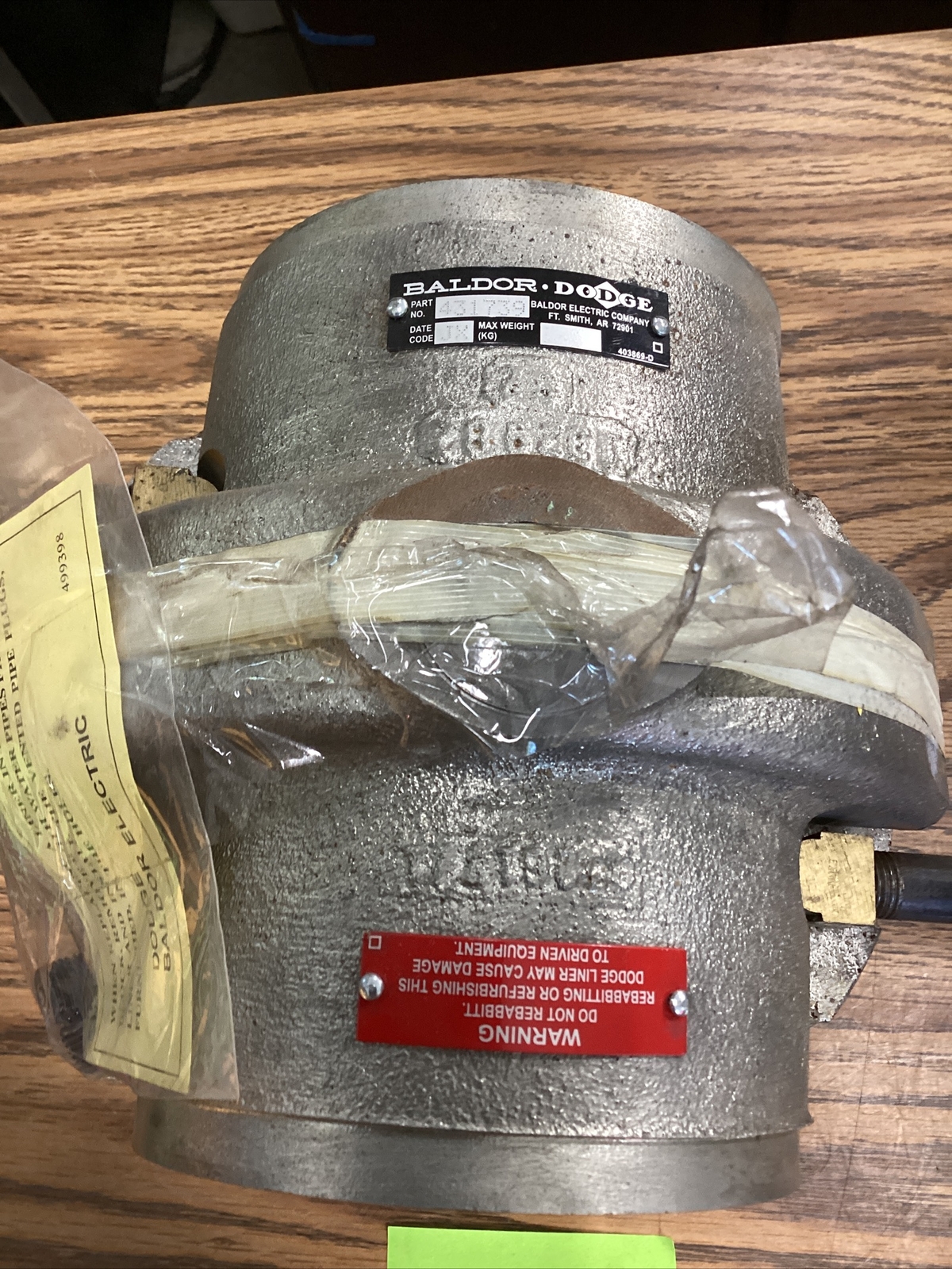 Baldor Dodge PM-3 Liner Assy 431739