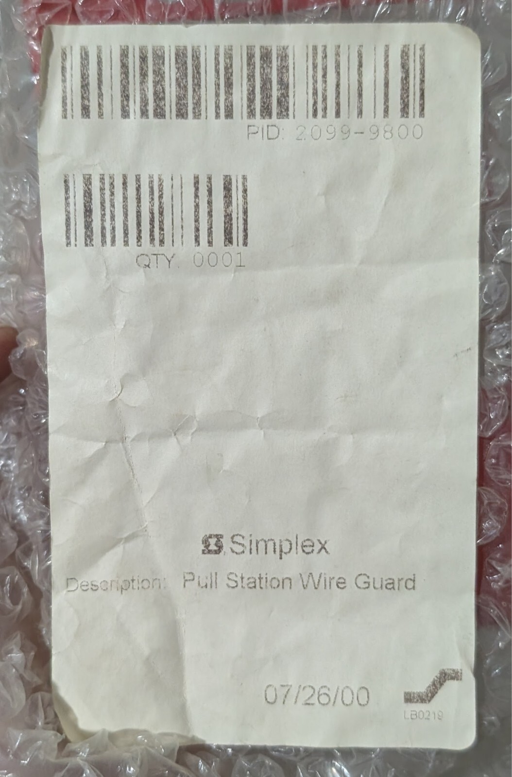 Simplex 2099-9800 – MANY AVAILABLE – SAME DAY SHIPPING