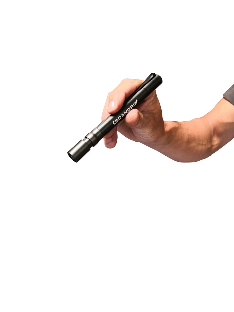 SCANGRIP 03.5131 FLASH PEN Rugged Stylus Lamp 200 Lumens Boost Function IP54