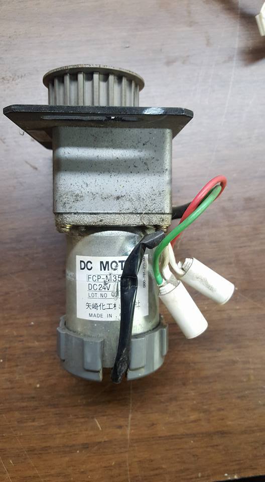 SHINKO ELECTRIC FCP-M3550 D.C. MOTOR 24V W141