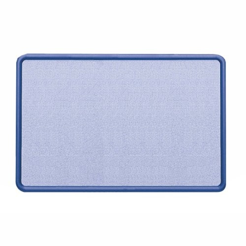 Quartet 7694BE Fabric Bulletin Board 36×48 Light Blue Frame