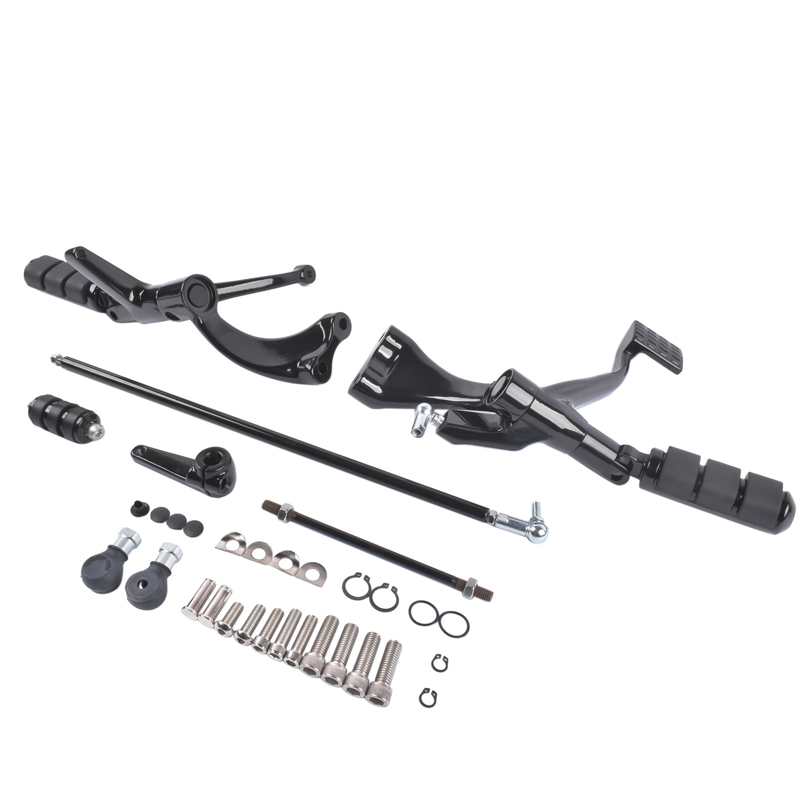 Forward Controls Foot Pegs Levers Linkages Fit for Harley-Davidson Sportster